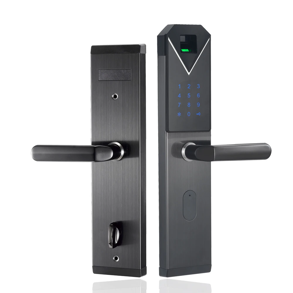 Security Keyless Electronic Biometric Sensor Fingerprint Door Lock