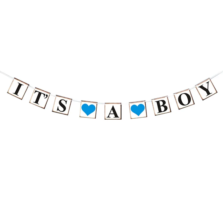 Its A Boy Banner Clipart
