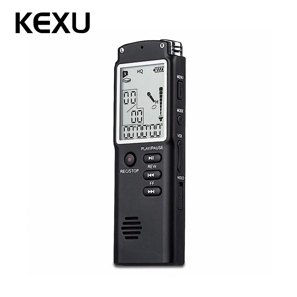 8G Digital Voice Recorder Pen Noise Reduction with Digital LCD Display Digital Voice/Audio Recorder with Mic Built-in MP3 Player