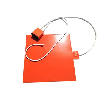 

240v 400*400*1.5mm 1200w silicone rubber heater with digital thermostat