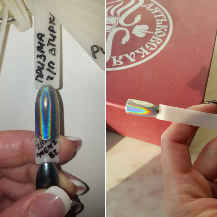 1 caja de polvo de unicornio holográfico brillo láser uñas brillo polvo Holo Arco Iris cromado espejo polvo uñas arte SF3013 1 caja de polvo de unicornio holográfico brillo láser uñas brillo polvo Holo Arco Iris cromado espejo polvo uñas arte SF3013