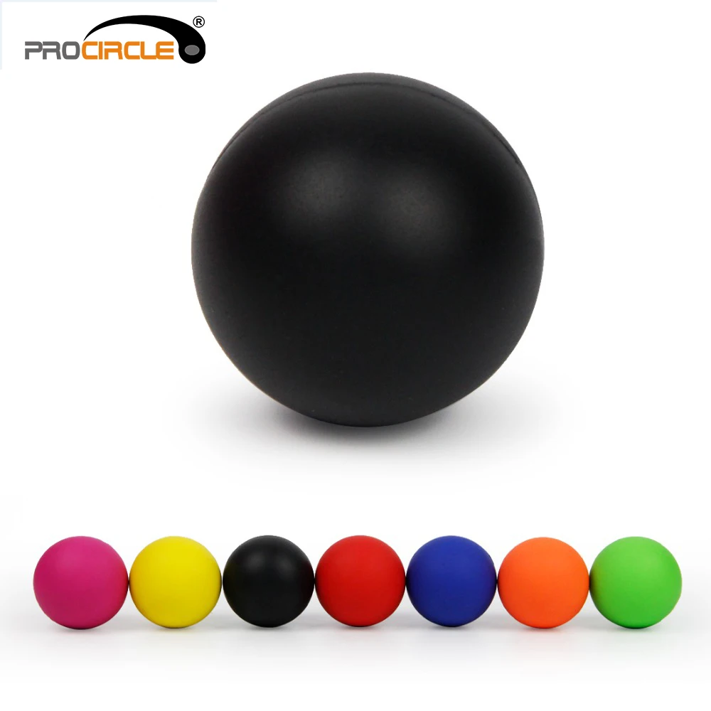 Лазерный релаксатор диаметром 64 мм 100% дюйма|lacrosse ball|rubber hockeyfitness massage ball |