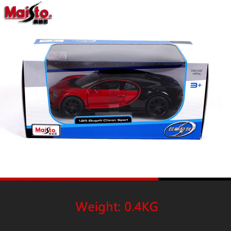 Maisto 1:24 Bugatti Chiron имитация сплава Модель автомобиля ремесла украшение Коллекция