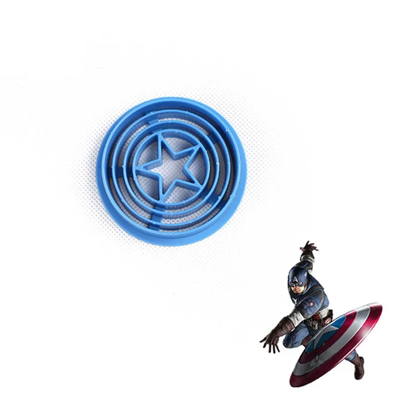 6PcsSet Sugar Cookie Cutter Molds Super Hero Series Cutting Dies Fondant Printing Die Cutting Biscuit Mold Cake Decoration Tool7