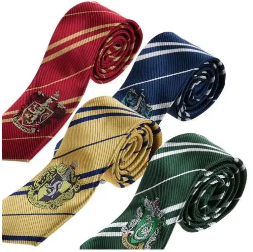 

Best gift 2019 Cosplay Necktie College Style Tie Gift Costume Accessory Harri Potter Gryffindor Series Tie Clothing Accessories