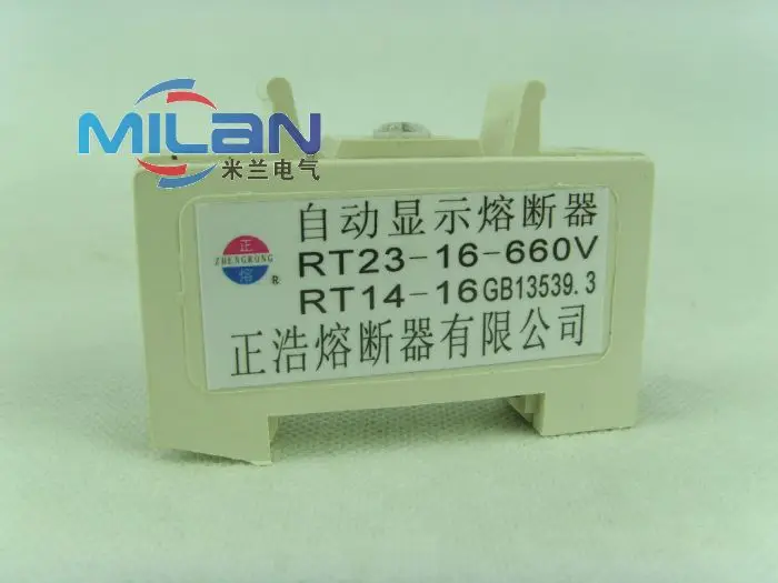 

Automatic display fuse, RT23-16 track type fuse holder, safety base, FB14-16X