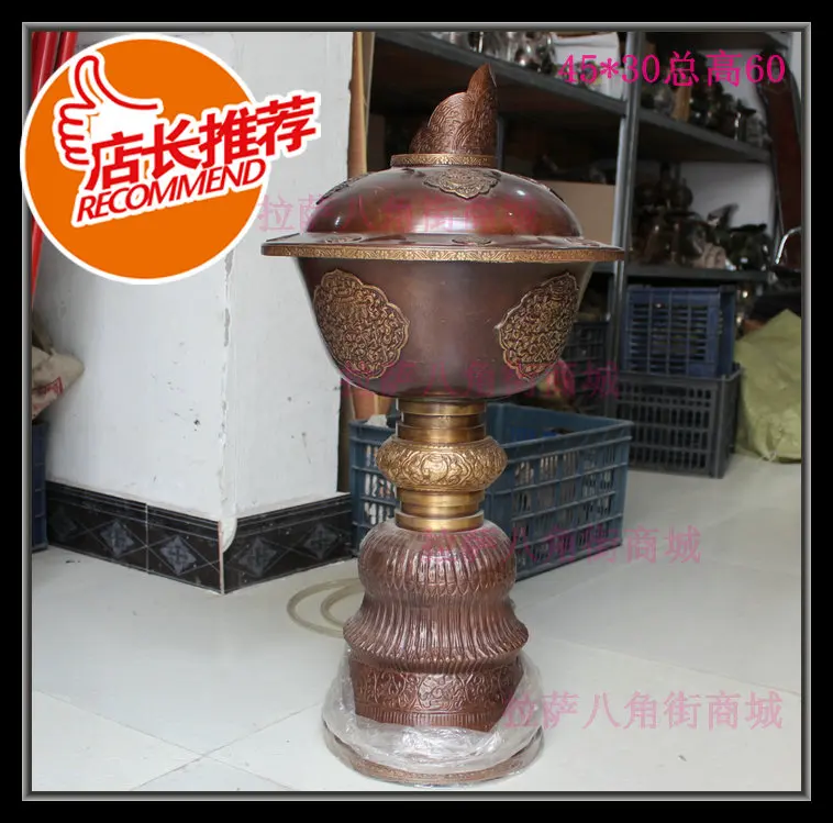 TCH206 Eight Nepal handmade lamp light butter lamps Fodeng large cup
