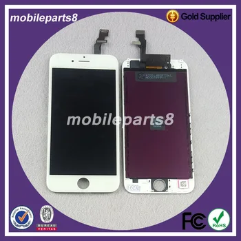 

DHL free shipping 10pcs/lot high quality lcd with touch screen assembly for iphone 6 plus 5.5inch black or white color