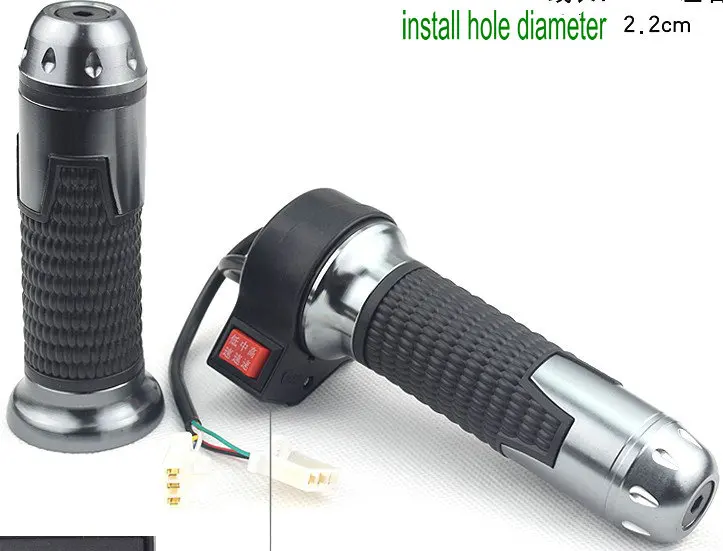 Excellent twist throttle with functional switch high middle low gears switch cruise switch reverse switch rolling handlebar accelerator 3 Excellent twist throttle with functional switch high middle low gears switch cruise switch reverse switch rolling handlebar accelerator 3