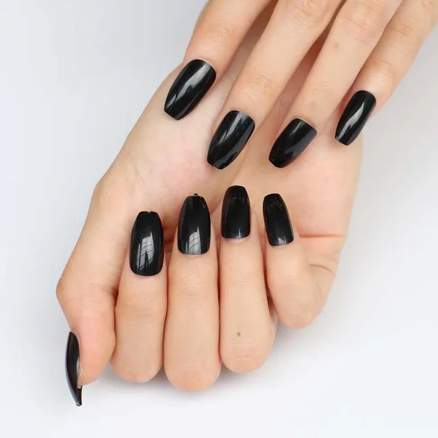 24pcs The New Candy Color Coffin Shape Nails Por S Of 24pcs The New Candy Color Coffin Shape Nails Por S Of King Y