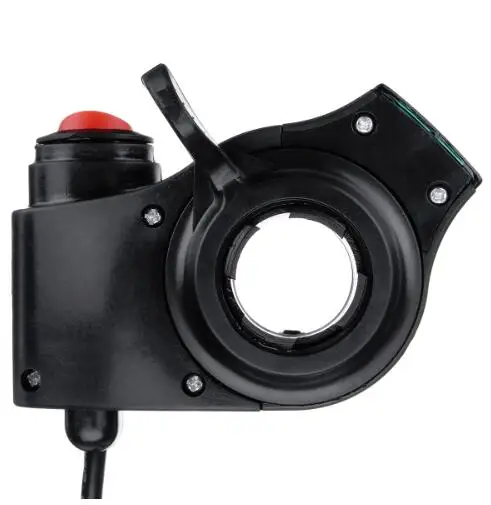 

Finger Thumb Throttle Electric Scooter with Power Switch LED display Switch Handlebar Grips For Electric Bike 36V/48/60/72V