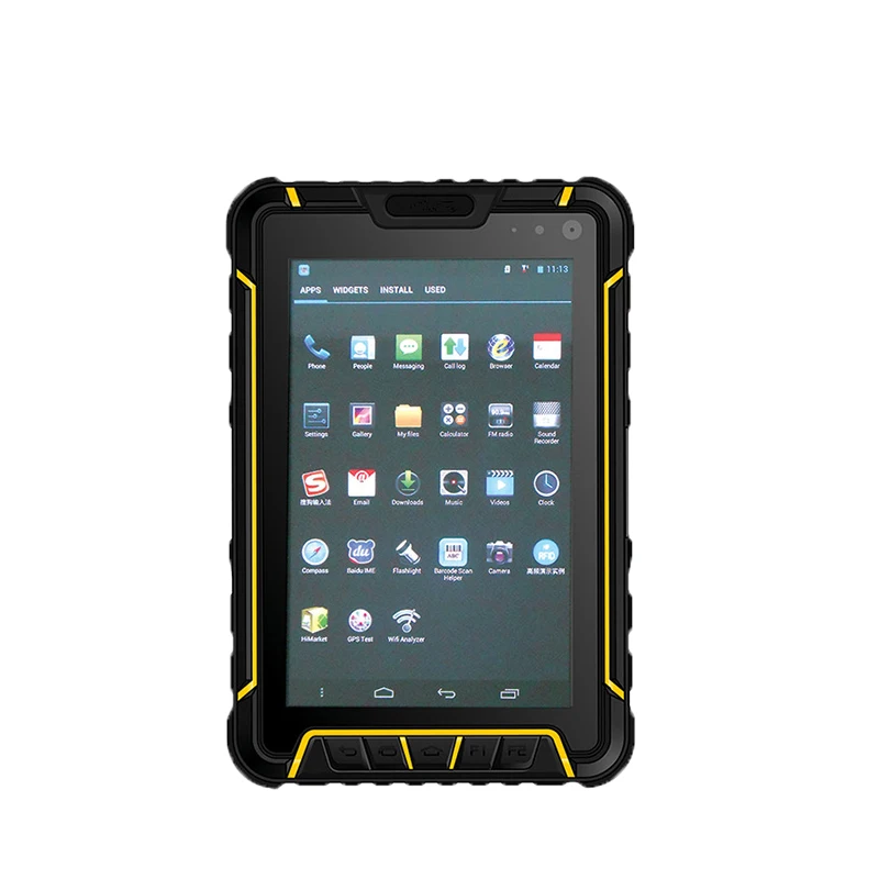 Промышленный Прочный планшет Android PC со сканером штрих кода LF NFC RFID UHF Reader 4G WIFI GPS