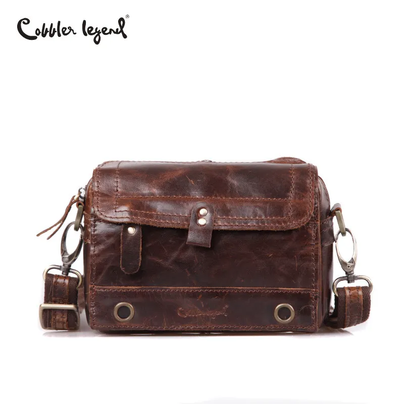 

Cobbler Legend Genuine Leather Men Bags Male Small Messenger Bag Man Fashion Shoulder Crossbody Bag Men's Travel Bag Designer