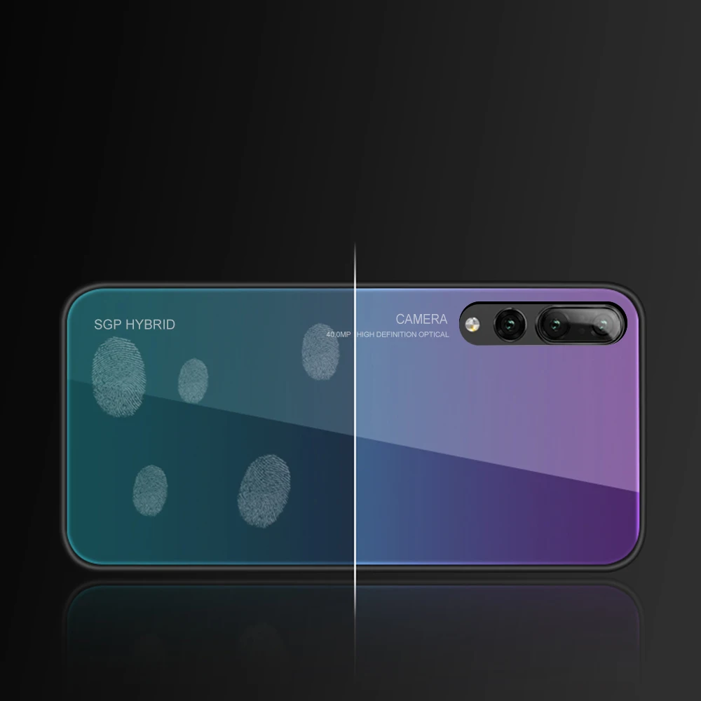 Градиентный чехол для телефона iphone XS Max XR X 7 8 6 Plus 5s 6s 10 из закаленного стекла Samsung s8