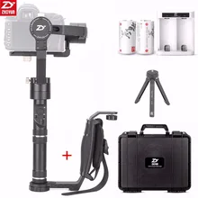 Zhiyun Crane Plus 3 Axis Handheld Gimbal Stabilizer 2.5KG for Sony Canon Nikon Fujifilm Dsrls Camera+Zhiyun Single Handle Grip moza air 3 axis dslr handheld gimbal stabilizer dual handle case for canon nikon sony a7 cameras load 3 2 kg vs zhiyun crane