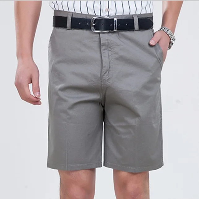 Бермуды мужские оптом летние хлопковые шорты XL Свободные, повседневные шорты для мужчин среднего возраста фабричные магазины папа мужские шорты 8