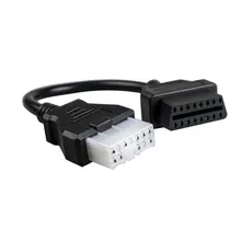 Для Mitsubishi 12pin OBD1 OBD2 разъем адаптера