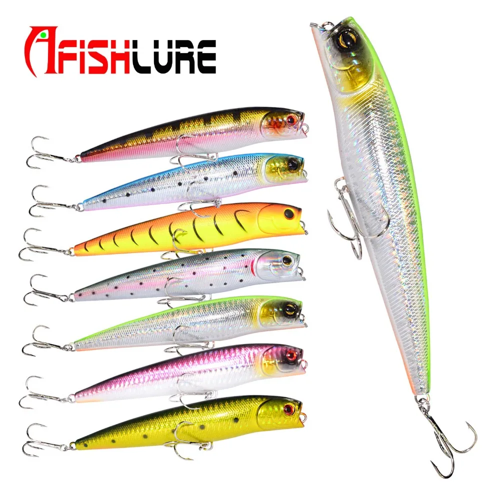 Surface Big Popper 136mm 26g Plastic Hard Lure Floating Artificial Bait