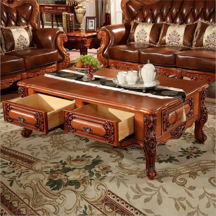 European style modern marble coffee table o1141