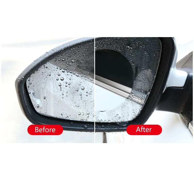Rearview mirror waterproof and rainproof film Car rearview mirror
