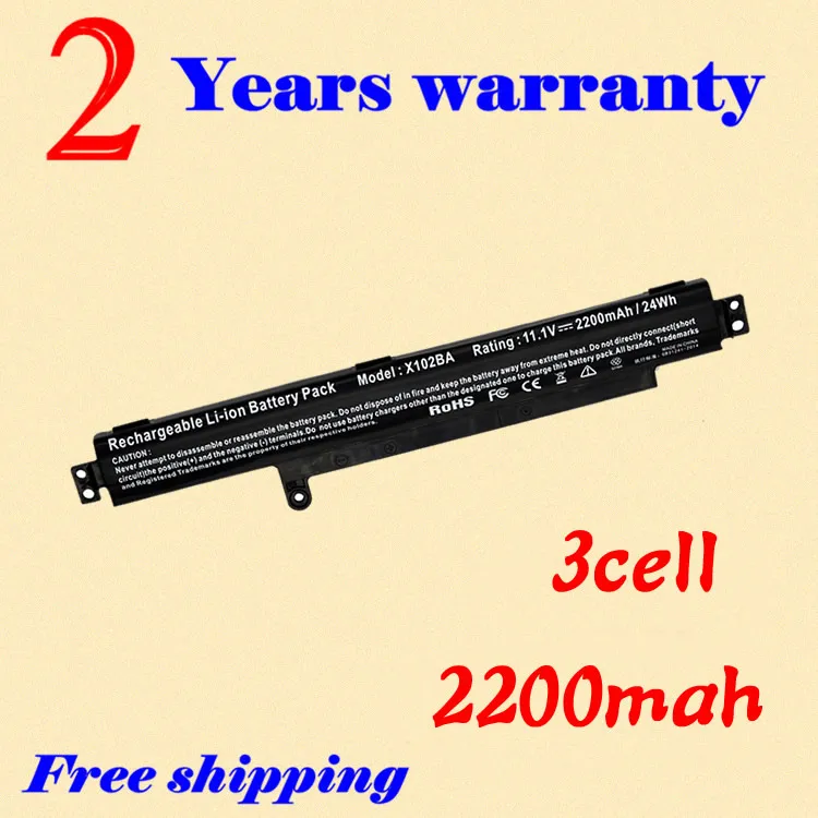 JIGU Laptop Battery A31N1311 A31LM25 For Asus For VivoBook X102BA X102BA-BH41T X102B JIGU Laptop Battery A31N1311 A31LM25 For Asus For VivoBook X102BA X102BA-BH41T X102B