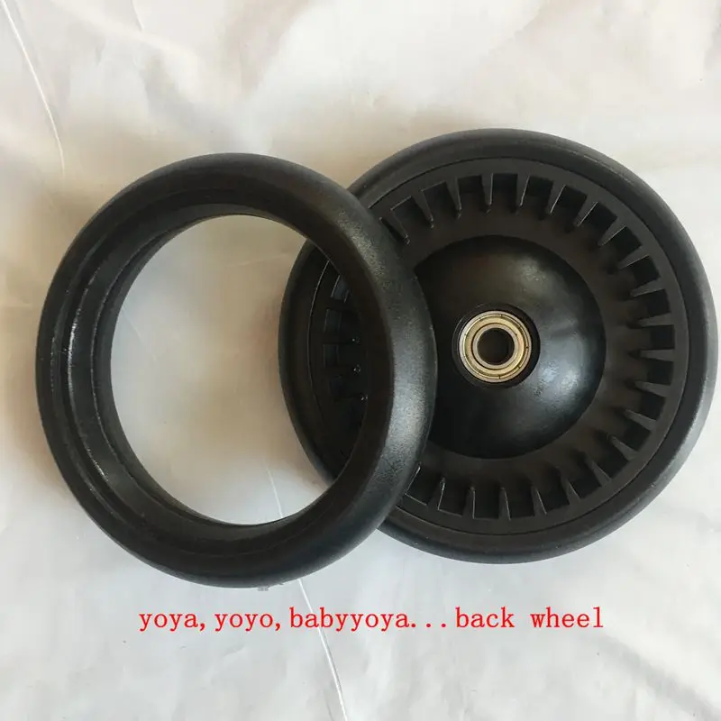 baby stroller cover for winter New Wheel Tyre Stroller Accessories 5 inch Orginal Tyre For Yoya baby Stroller Yoya Yoyo Yoyaplus YOYO+ YOYO2 Pram Baby Carriage baby jogger double stroller accessories	