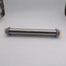 17 дюймов Регулируемая Скалка из нержавеющей стали с тестом мат тесто ролик регулируемая толщина Скалка