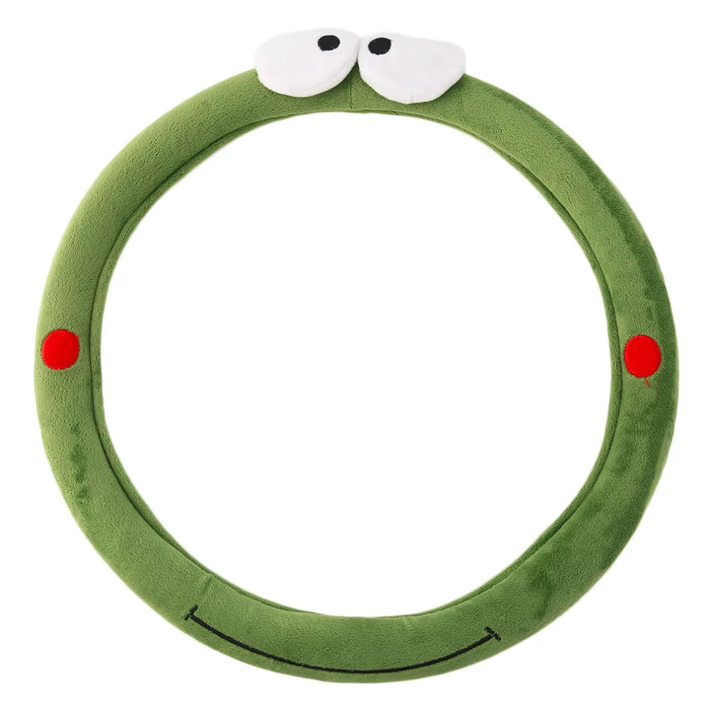 Fashion Car Steering Wheel Cover Cute Cartoon Universal Interior Accessories Set 16 Designs Car Covers Car-Styling Drop Shipping