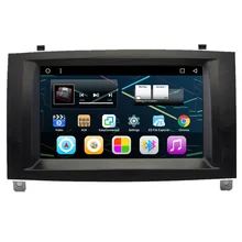 7 “Android Auto Радио автомобиля Multimedia Stereo GPS навигации DVD Радио аудио Sat Nav Головное устройство для Peugeot 407 2005 2006 2007 2008