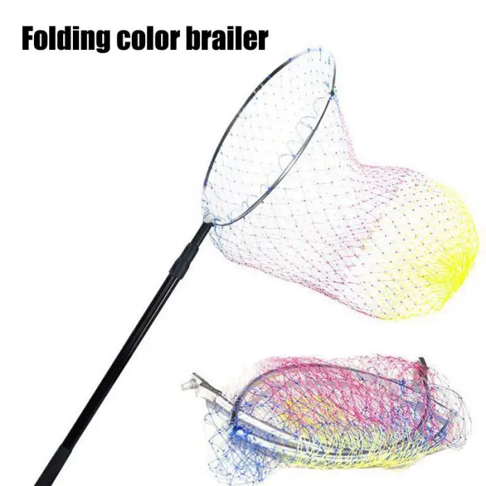 Malha de Arame Rede de Pesca de Dobramento Novo Aço Inoxidável Cabeça Brailer Cola Rodada Saco Sniggle Monofilamento 50 cm 4 Esporte e Lazer
