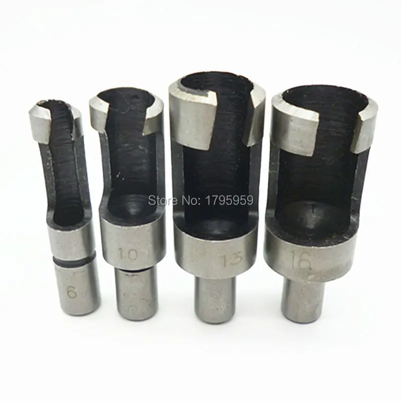 wood plug cutter drill bit set 