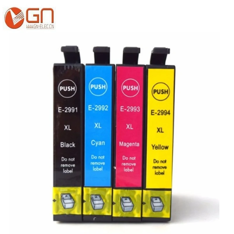 GN 4 pack Совместимость 29XL T2991-T2994 картридж с чернилами для EPSON XP 335 235 245 247 345 432 332 245 247 442 435 Prnter