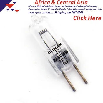 

DN-33807 JC 22.8V 50W 018566 22.8V50W G6.35 halogen light bulb Hanaulux 56018566 operating theater room surgical lamp shadowless