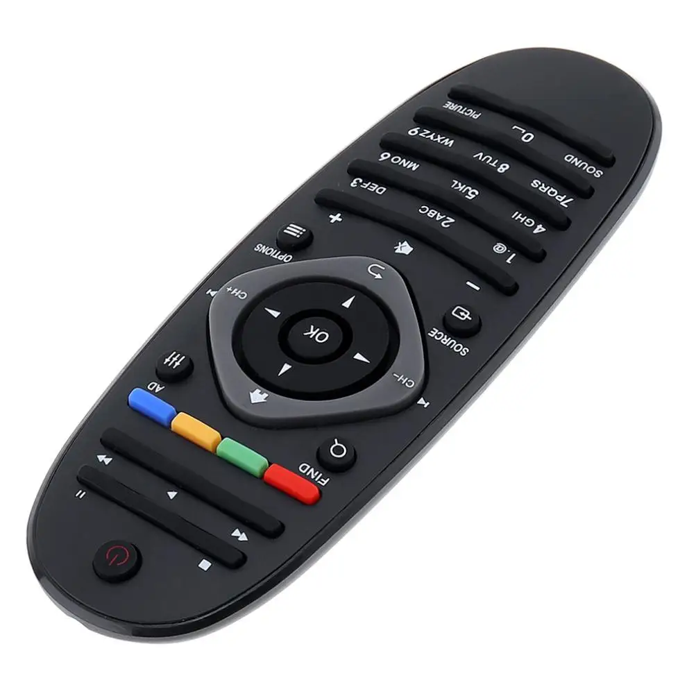 Универсальный пульт дистанционного управления для Philips TV DVD AUX 2 батареи AAA|Пульты