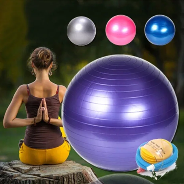 

Large size Ball 65cm Health Balance Pilates Fitness Gym Home Exercise Sport toy ball