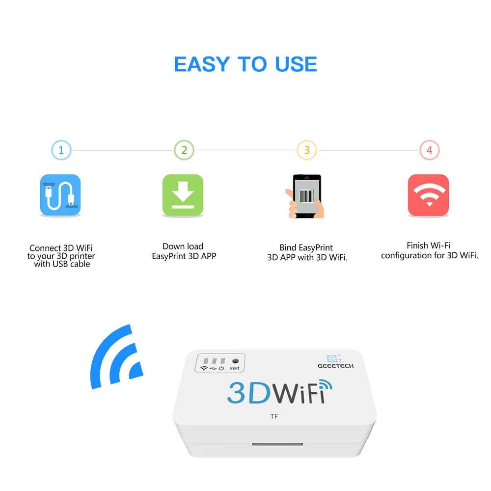 3d wifi принтер, 3d принтер, аксессуары с бесплатной доставкой