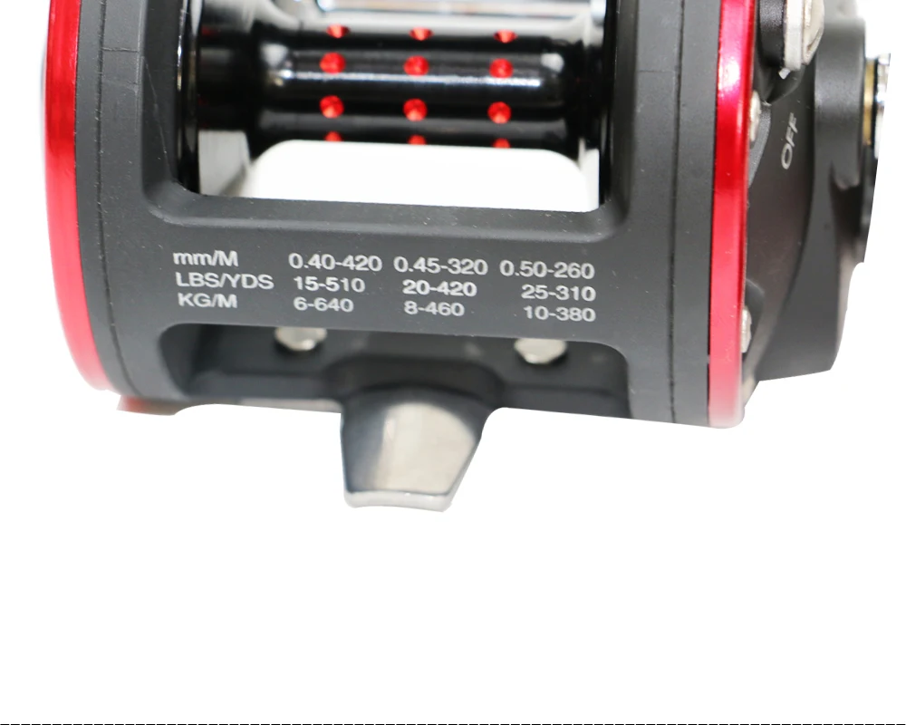Roda de Pesca com Contador Carretel de Pesca Carretel de Pesca de Fundição 3 + 1bb Ai-shouyu Tambor Digital Barco Sistema Magnético 10-12 1 kg de Fundição 4.1: 6 AI-SHOUYU Tambor Roda De Pesca com Contador