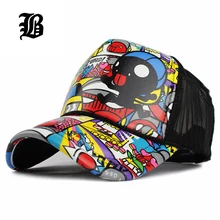 [FLB] venta al por mayor de moda Unisex clásico, para camionero gorra de béisbol de malla Snapback sombrero Vintage mujeres hombres Gorras Gorra de béisbol de hip hop