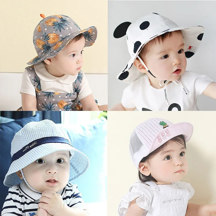 

Summer New Born Baby Cute Hats Baby Boy Comfortable Hats New Born Baby Girl Lovely Hats