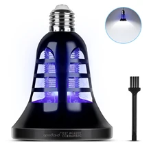 Mosquito Убийца лампы E27 Anti Mosquito лампы USB 5 В 110 V 220 V комаров ловушку мухобойка для кемпинга насекомых