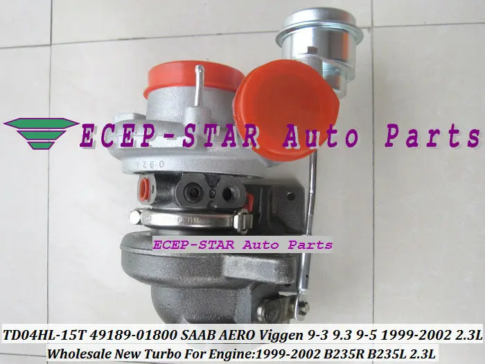 Бесплатная доставка TD04HL-15T 49189-01800 49189-01820 55559825 Turbo для SAAB AERO Viggen Upgrade 9-3 9 3 5 B235R B235L B205R