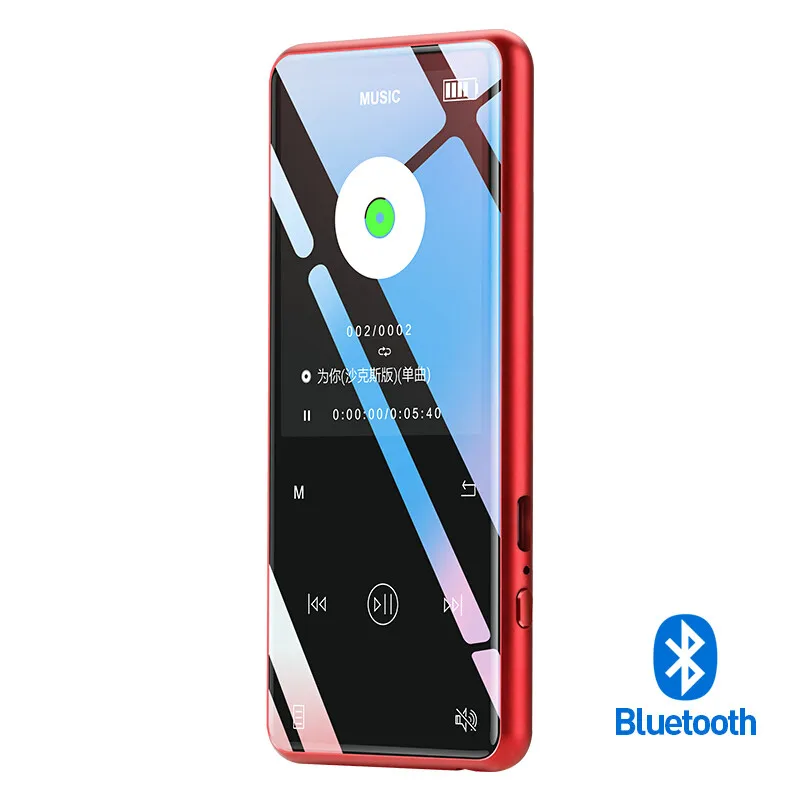 Да круто X8 Металл сенсорный экран MP4 Bluetooth плеер для спорта Бег поддерживает диктофон чтения электронных книг просмотра изображений