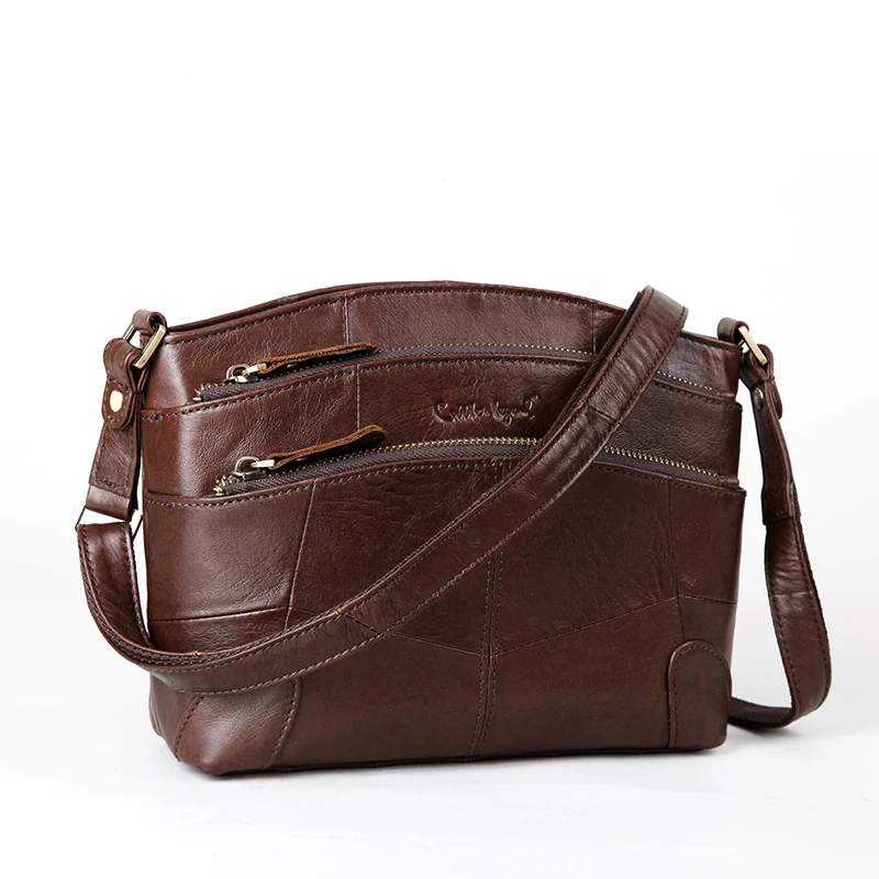 

Menschwear Multi Pockets Vintage Genuine Leather Bag Female Small Women Handbags Bags For Women Shoulder Crossbody Bag