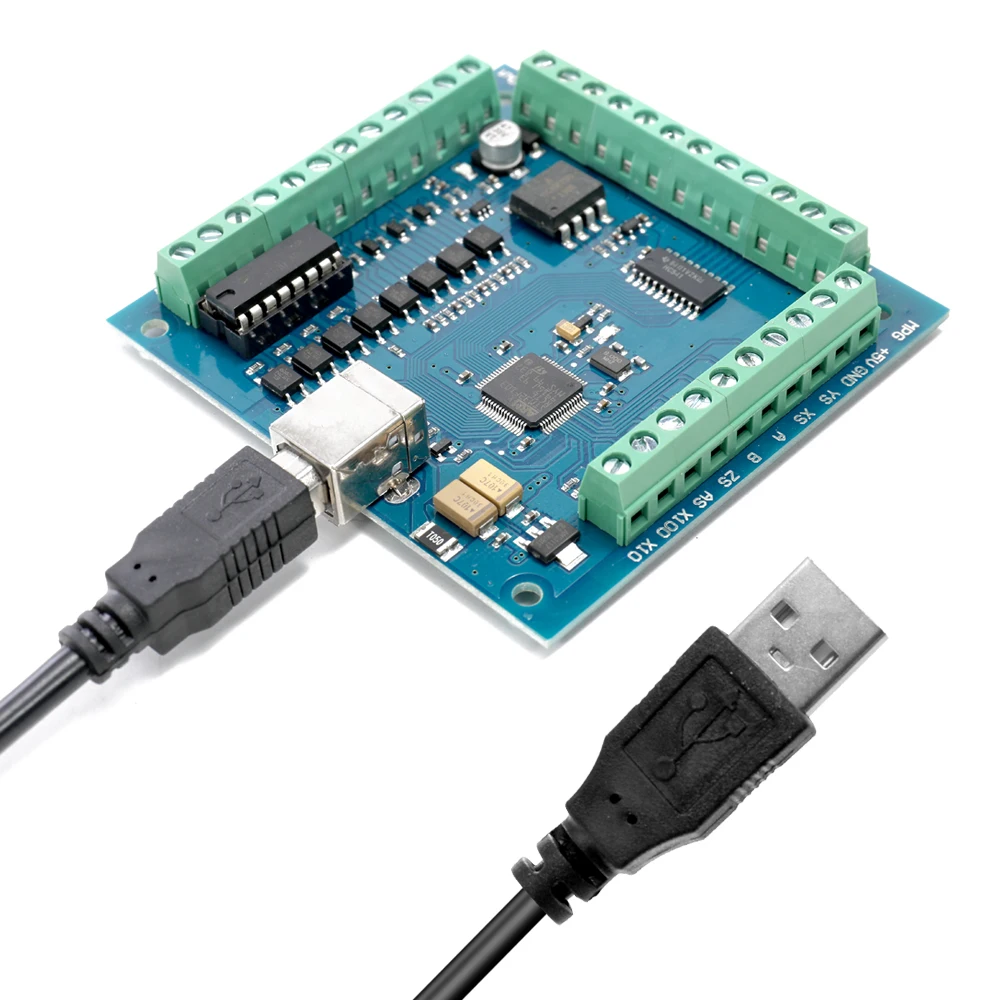 Контроллер гравера флэш плата с чпу USB порт MACH3 100 кгц 4 осевой драйвер интерфейса| |