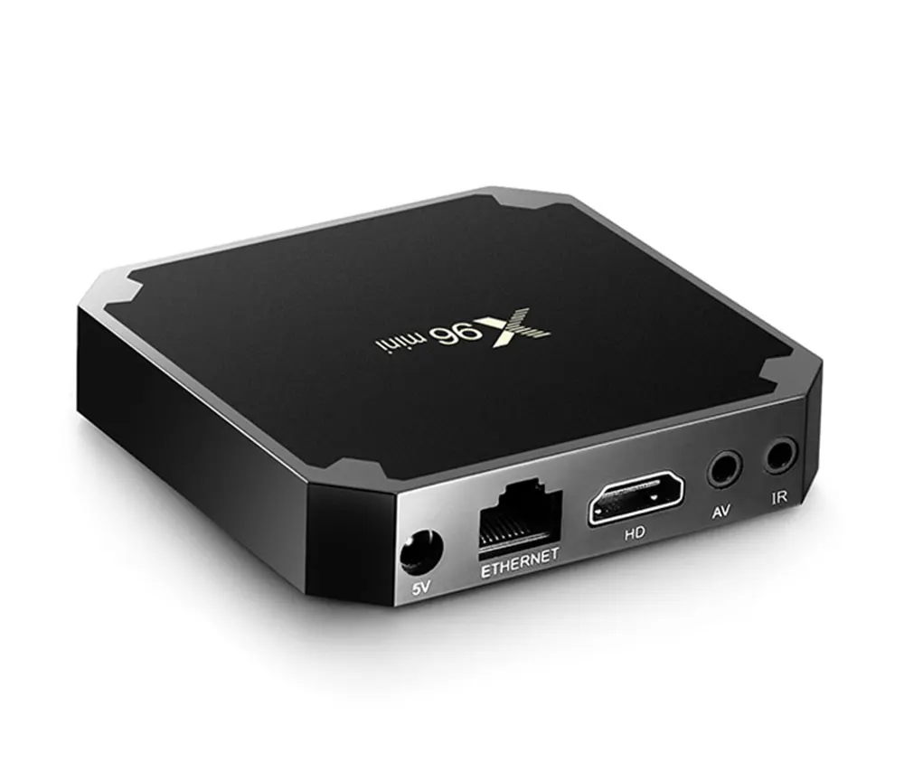 Xinways X96 мини ТВ BOX Android OS 7,1 Смарт ТВ контейнер под элемент питания 2 Гб оперативной памяти, 16 Гб встроенной памяти, процессор Amlogic S905W 4 ядра 2,4 ГГц Wi-Fi IPTV Set-top Box 1 ГБ 8 ГБ