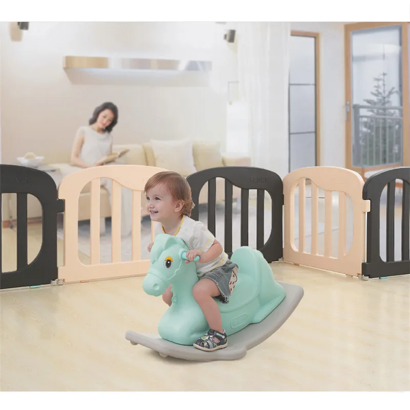 Environmental Baby Kids Fence Indoor Playgrounds Baby Playpen with Security Gate for Children Natural Child Safety Fence Plastic Environmental Baby Kids Fence Indoor Playgrounds Baby Playpen with Security Gate for Children Natural Child Safety Fence Plastic