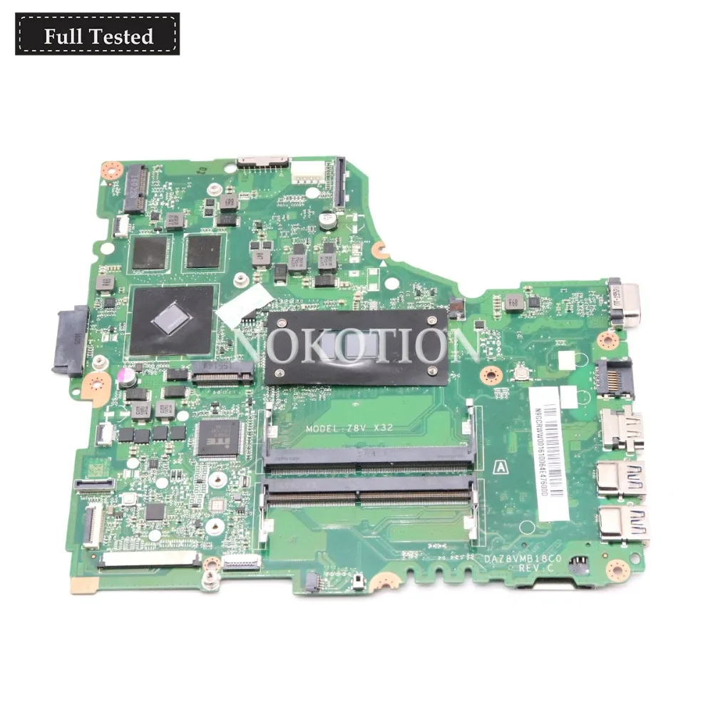 NOKOTION DAZ8VMB18C0 N9GCRWW001 N9 GCRWW 001 Main board for font b Acer b font aspire E5