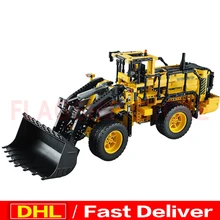 LP 20006 Technic серия 1636 шт. L350F модель колесного погрузчика строительный комплект набор блоков LPs игрушки Клон 42030