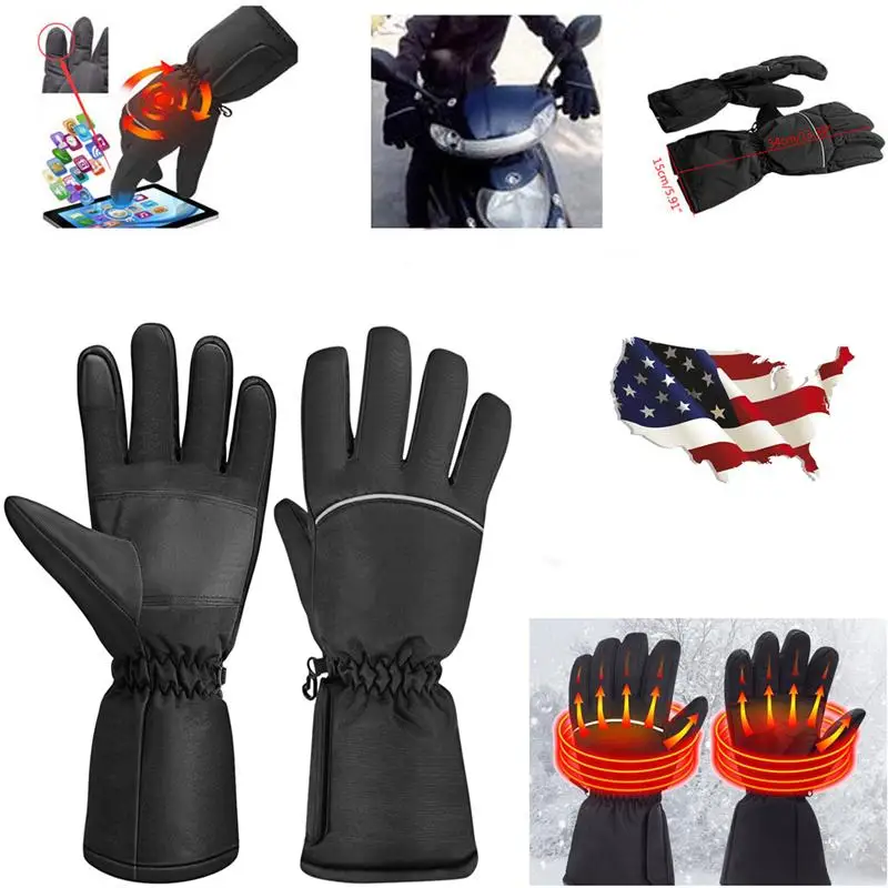 CLISPEED 2 шт изолированные перчатки с подогревом для охоты женщин мужчин Уличная зима
