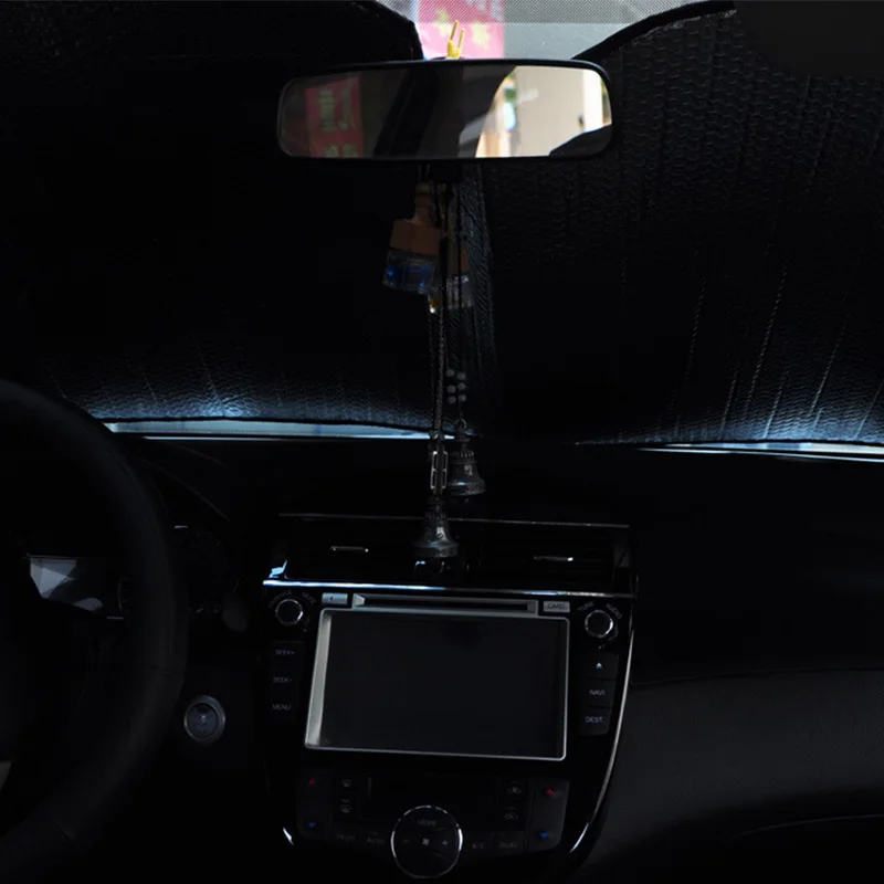 1pc SEEYULE High Quality Front Car Windshield Sun Visor Shade Shield Foldable Rear Window Environmental Aluminum Foil Film Cover 1pc SEEYULE High Quality Front Car Windshield Sun Visor Shade Shield Foldable Rear Window Environmental Aluminum Foil Film Cover
